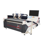 介紹一下箱包皮包自動裁剪打樣切割設(shè)備